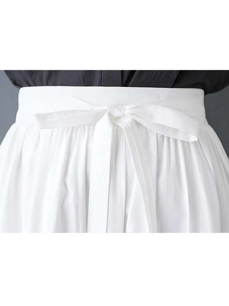 XITAO Irregular Hollow Out Skirt Casual Solid Color All-match Women Simple Fashion Temperament A-line Slimming Skirt GYX1587