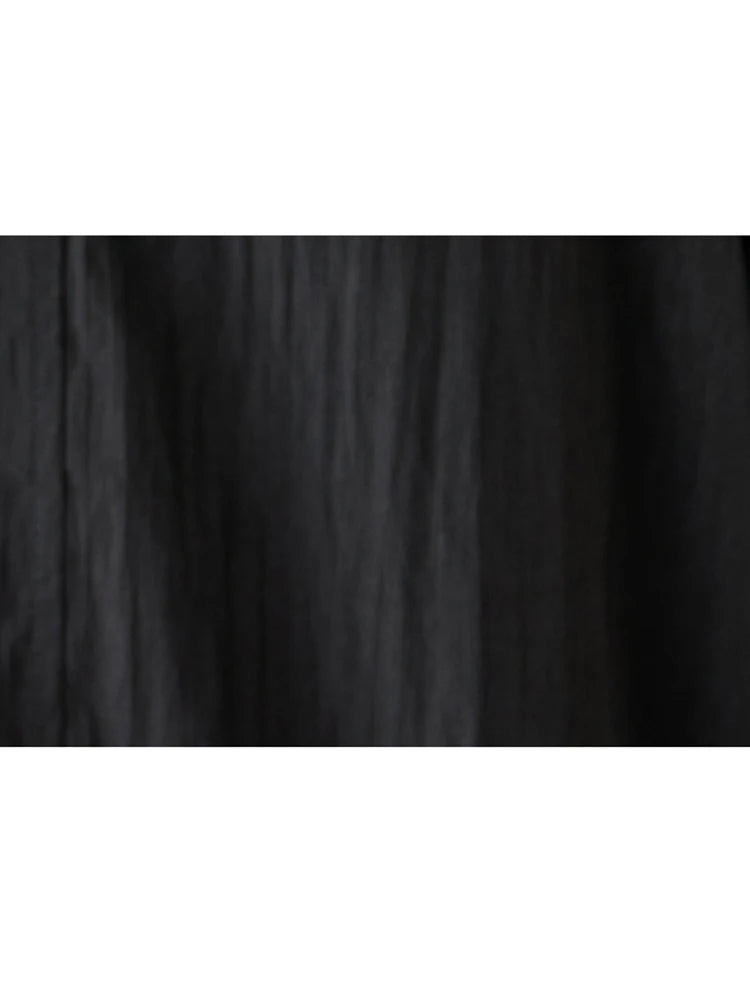 XITAO Zipper Hooded Pleated Dress Casual Full Sleeve Leisure Korea Literary Style Solid Color A-line Spring Women Dress ZY8936