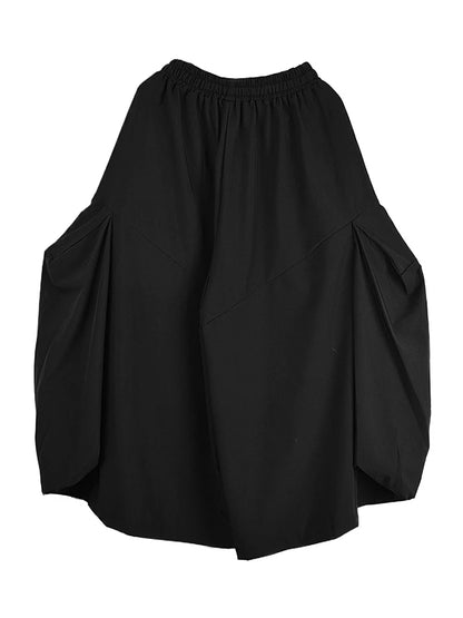 XITAO Solid Color Drawstring Loose Pants Casual Slimming All-match Simple New Arrival Summer Woman Wide Leg Pants ZMY1364