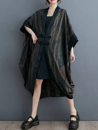 XITAO Vintage Single Breasted Asymmetrical Trench Short Sleeve Pocket Patchwork Loose Slim All Match Temperament Coat ZMY1148